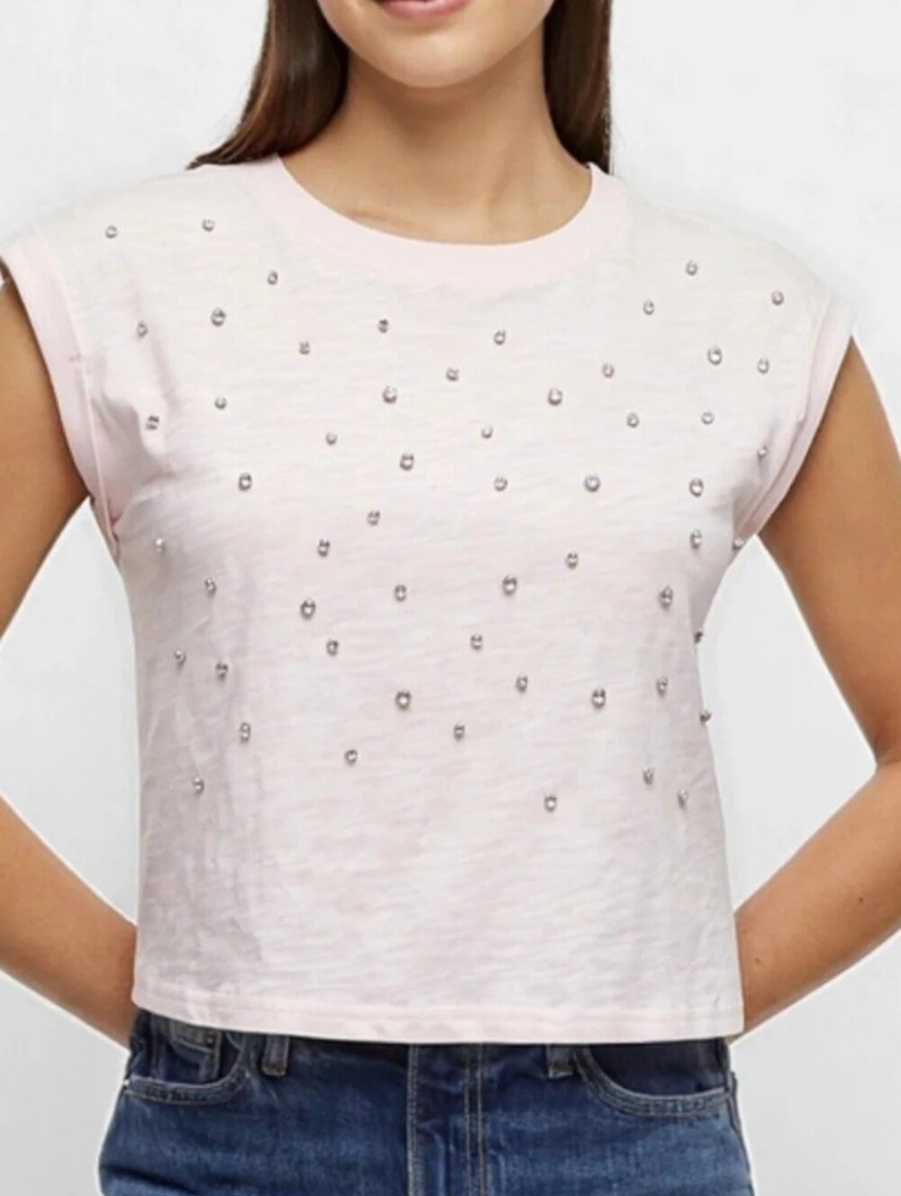 WILDFOX Rhinestone Nova Tee NWT Sz M. MSRP $55